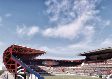Propuesta del estudio DNA-W para la reforma del estadio rojillo