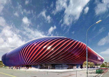 Propuesta del estudio DNA-W para la reforma del estadio rojillo