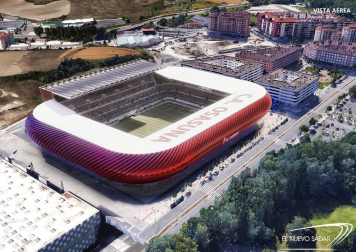 Propuesta del estudio DNA-W para la reforma del estadio rojillo