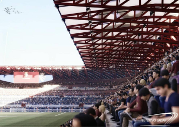 Propuesta del estudio DNA-W para la reforma del estadio rojillo