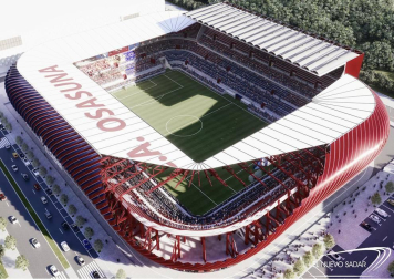 Propuesta del estudio DNA-W para la reforma del estadio rojillo