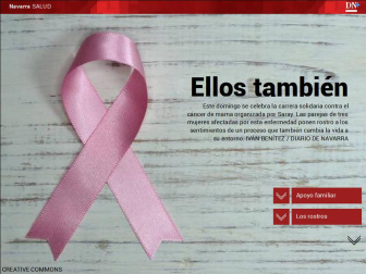 Además: El cáncer de mama, visto por sus parejas.