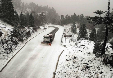 Primera nevada de la temporada en Belagua