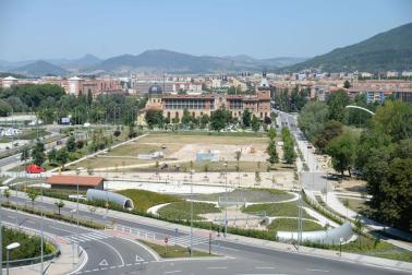Fotos del parque de Trinitarios de Pamplona