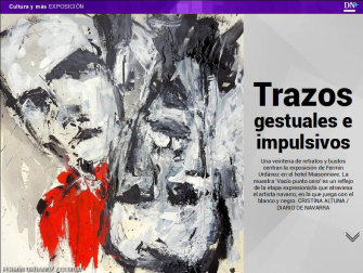 Además, los trazos de Fermín Urdánoz, en el Maisonnave.