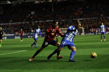 Imágenes del partido disputado en El Sadar entre Osasuna y Córdoba el 3 de noviembre de 2018.