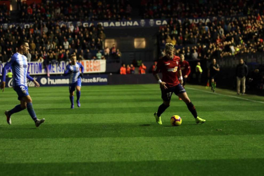 Imágenes del partido disputado en El Sadar entre Osasuna y Córdoba el 3 de noviembre de 2018.