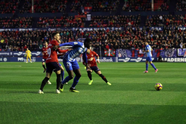 Imágenes del partido disputado en El Sadar entre Osasuna y Córdoba el 3 de noviembre de 2018.