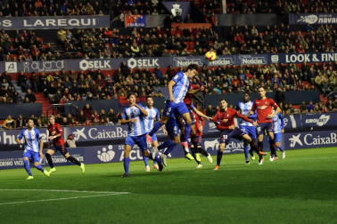 Imágenes del partido disputado en El Sadar entre Osasuna y Córdoba el 3 de noviembre de 2018.