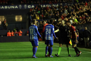 Imágenes del partido disputado en El Sadar entre Osasuna y Córdoba el 3 de noviembre de 2018.