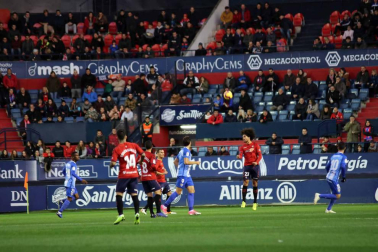 Imágenes del partido disputado en El Sadar entre Osasuna y Córdoba el 3 de noviembre de 2018.