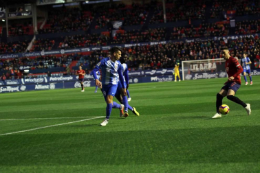 Imágenes del partido disputado en El Sadar entre Osasuna y Córdoba el 3 de noviembre de 2018.