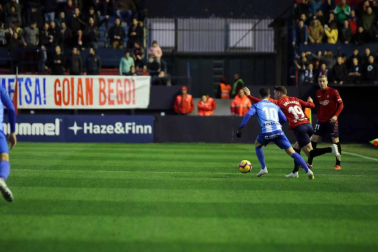 Imágenes del partido disputado en El Sadar entre Osasuna y Córdoba el 3 de noviembre de 2018.
