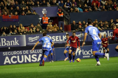 Imágenes del partido disputado en El Sadar entre Osasuna y Córdoba el 3 de noviembre de 2018.