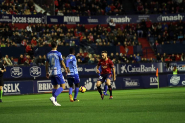 Imágenes del partido disputado en El Sadar entre Osasuna y Málaga el 3 de noviembre de 2018.