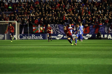 Imágenes del partido disputado en El Sadar entre Osasuna y Málaga el 3 de noviembre de 2018.
