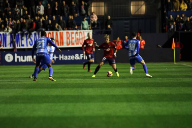 Imágenes del partido disputado en El Sadar entre Osasuna y Málaga el 3 de noviembre de 2018.