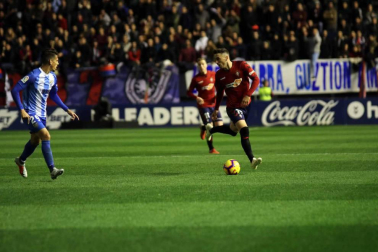 Imágenes del partido disputado en El Sadar entre Osasuna y Málaga el 3 de noviembre de 2018.