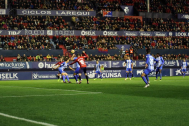 Imágenes del partido disputado en El Sadar entre Osasuna y Málaga el 3 de noviembre de 2018.