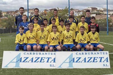 Defienden la camiseta de la entidad de Villatuerta distribuidos en nueve plantillas, cinco en fútbol 11 y cuatro en fútbol 8