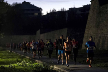 Todas las imágenes de la Carrera de las Murallas, celebrada en Pamplona este sábado, 3 de noviembre