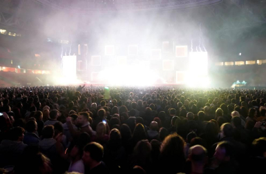 El concierto de San Mamés ha puesto el colofón a la MTV Music Week Bizkaia
