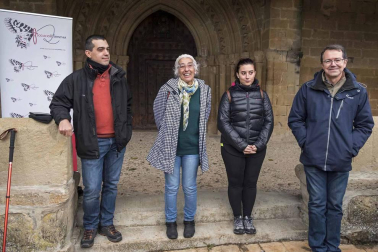 Inauguración de la microrreserva de mariposas 'el Inauguración de la microrreserva de mariposas 'El león dormido', en Lapoblacióndormido', en Lapoblación