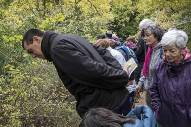 Inauguración de la microrreserva de mariposas 'el Inauguración de la microrreserva de mariposas 'El león dormido', en Lapoblacióndormido', en Lapoblación