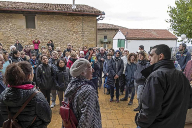 Inauguración de la microrreserva de mariposas 'el Inauguración de la microrreserva de mariposas 'El león dormido', en Lapoblacióndormido', en Lapoblación