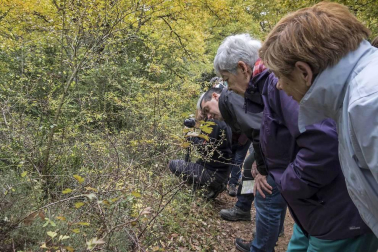 Inauguración de la microrreserva de mariposas 'el Inauguración de la microrreserva de mariposas 'El león dormido', en Lapoblacióndormido', en Lapoblación