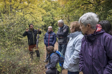 Inauguración de la microrreserva de mariposas 'el Inauguración de la microrreserva de mariposas 'El león dormido', en Lapoblacióndormido', en Lapoblación