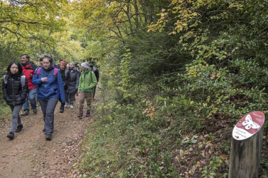 Inauguración de la microrreserva de mariposas 'el Inauguración de la microrreserva de mariposas 'El león dormido', en Lapoblacióndormido', en Lapoblación