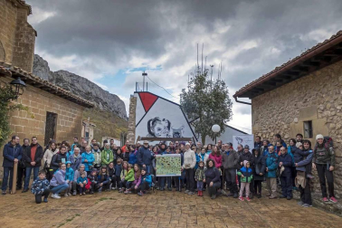 Inauguración de la microrreserva de mariposas 'el Inauguración de la microrreserva de mariposas 'El león dormido', en Lapoblacióndormido', en Lapoblación