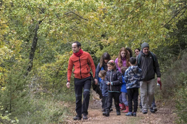 Inauguración de la microrreserva de mariposas 'el Inauguración de la microrreserva de mariposas 'El león dormido', en Lapoblacióndormido', en Lapoblación