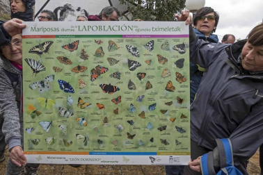 Inauguración de la microrreserva de mariposas 'el Inauguración de la microrreserva de mariposas 'El león dormido', en Lapoblacióndormido', en Lapoblación
