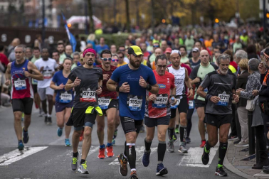 Imágenes de la carrera celebrada este domingo, 11 de noviembre.