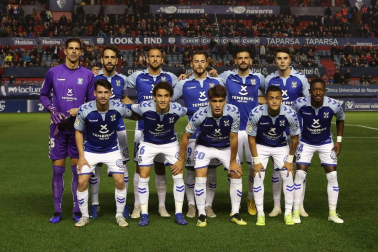 Imágenes del partido disputado en El Sadar entre Osasuna y Tenerife el 17 de noviembre de 2018.