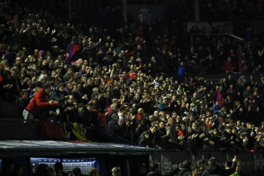 Imágenes del partido disputado en El Sadar entre Osasuna y Tenerife el 17 de noviembre de 2018.