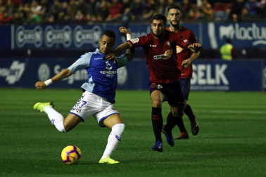 Imágenes del partido disputado en El Sadar entre Osasuna y Tenerife el 17 de noviembre de 2018.