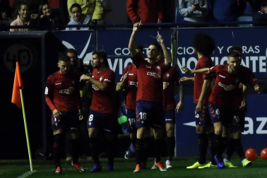 Imágenes del partido disputado en El Sadar entre Osasuna y Tenerife el 17 de noviembre de 2018.
