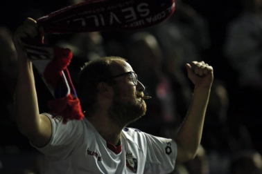 Imágenes del partido disputado en El Sadar entre Osasuna y Tenerife el 17 de noviembre de 2018.