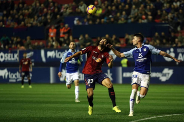 Imágenes del partido disputado en El Sadar entre Osasuna y Tenerife el 17 de noviembre de 2018.