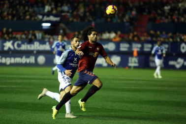 Imágenes del partido disputado en El Sadar entre Osasuna y Tenerife el 17 de noviembre de 2018.