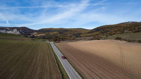 Imágenes de Navarra tomadas por el dron de Alfonso Meléndez.