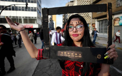 Ciudades de todo el mundo se han manifestado en el Día Internacional para la Eliminación de la Violencia contra las Mujeres