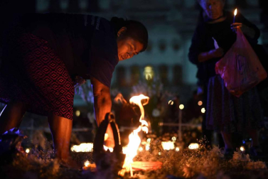 Ciudades de todo el mundo se han manifestado en el Día Internacional para la Eliminación de la Violencia contra las Mujeres