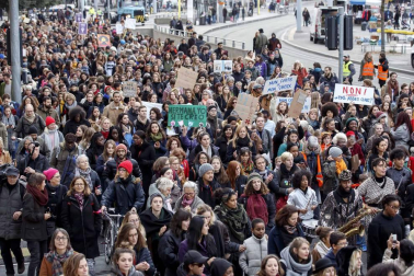 Ciudades de todo el mundo se han manifestado en el Día Internacional para la Eliminación de la Violencia contra las Mujeres