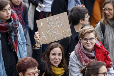 Ciudades de todo el mundo se han manifestado en el Día Internacional para la Eliminación de la Violencia contra las Mujeres