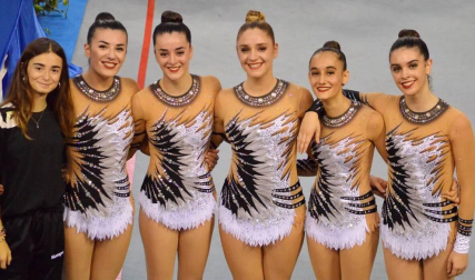 Equipo senior de Anaitasuna, compuesto por Irati ,Avril,Marta,uxue,Alba y Natalia.Destacada actuación en el Euskalgym, en un campeonato muy numeroso y con mucho nivel
