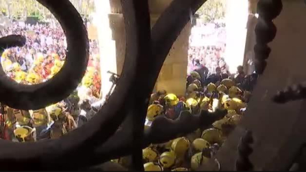 Tensión a las puertas del Parlament